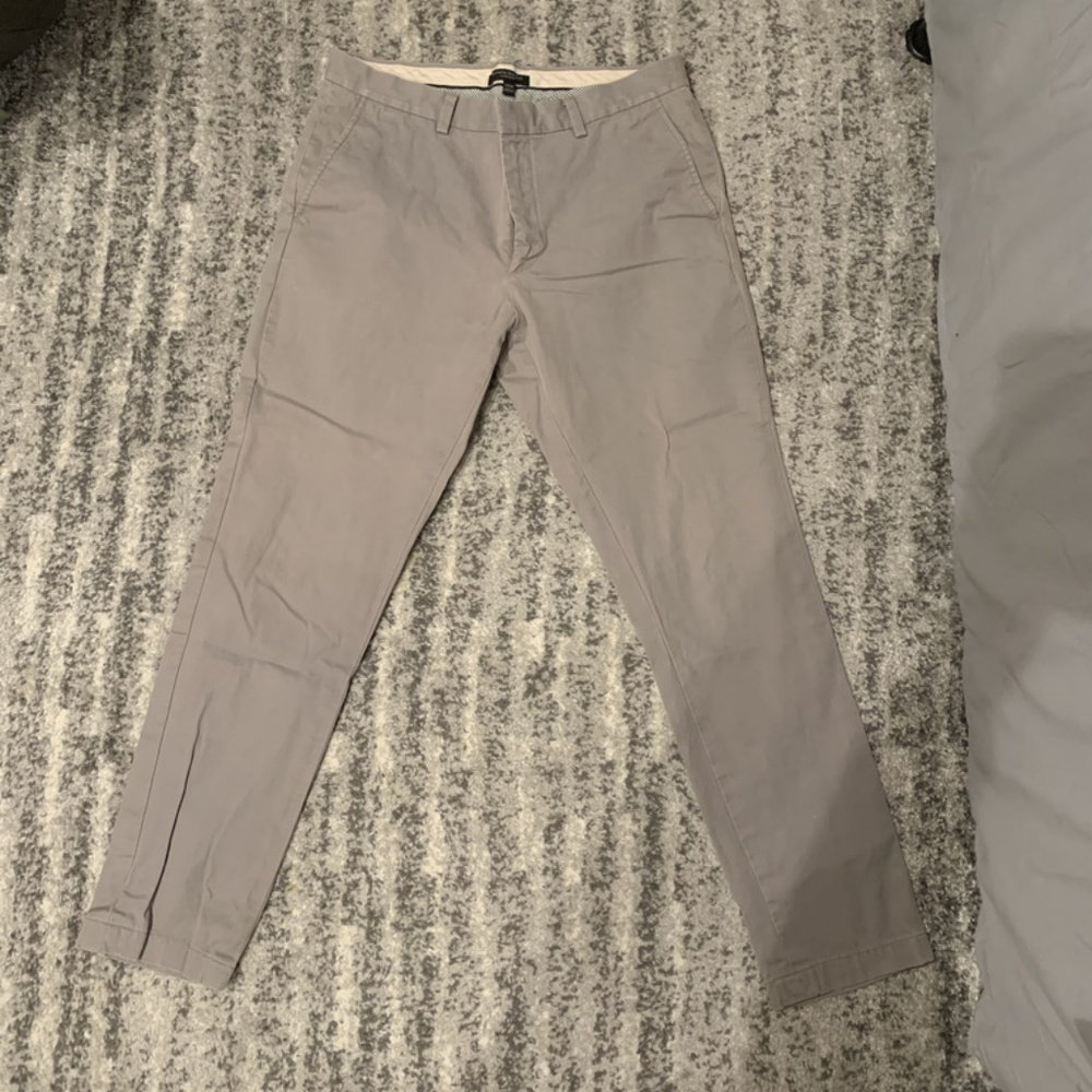 Light Gray Banana Republic Chinos